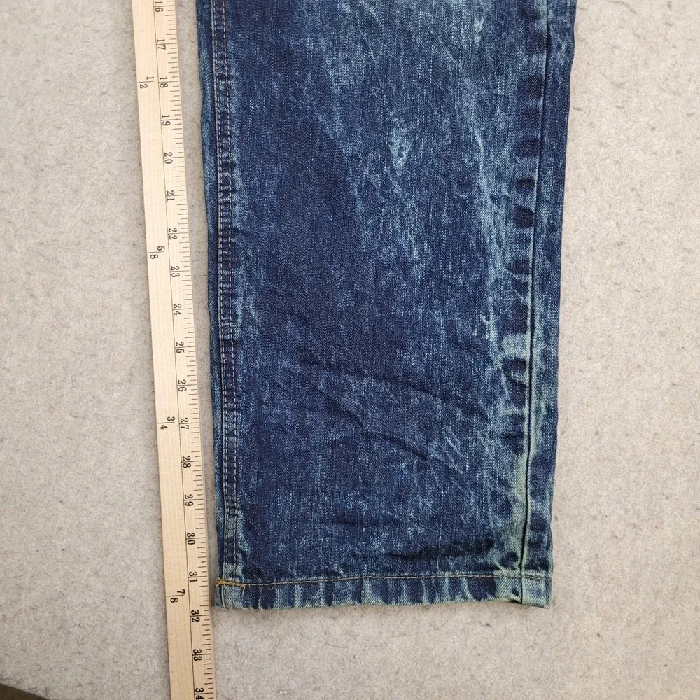 Southpole Mens Distressed Acid Wash Jeans Size 42 x 32 Hop‎ Skater Denim Vintage